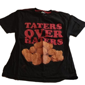 EXC kids short‎ sleeve shirt, size medium (6/7), black